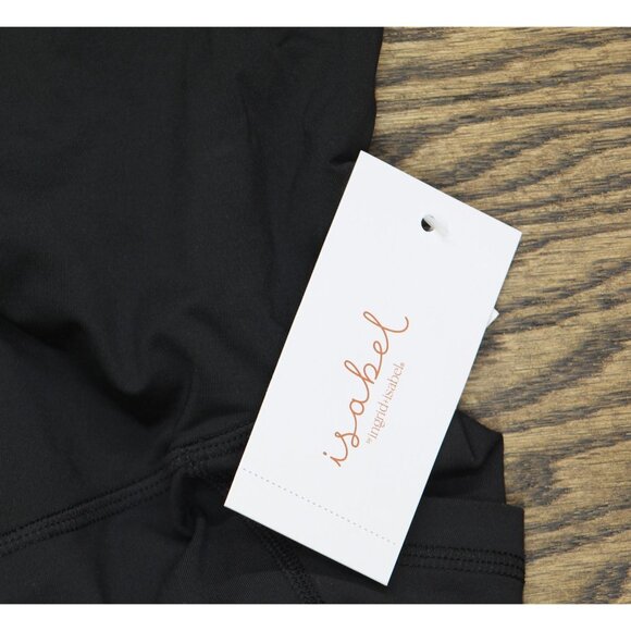 NWT Isabel Maternity Over Belly Active Maternity Leggings 82497913 Black L - Picture 8 of 9